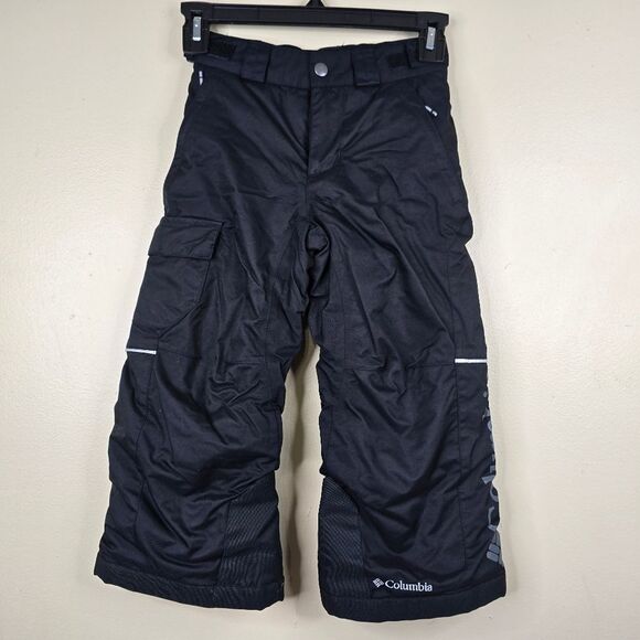 Columbia  Bugaboo Black Tech Omni Heat Ski Snowboard Pants Boys Kids size xxs - Picture 1 of 8